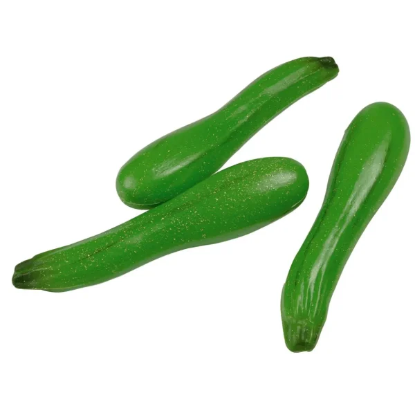 Gemüse & Kräuter^DecoWoerner Zucchini Lebensmittel-Attrappe grün